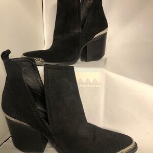 Catherine Malandrino Black Heeled Boots